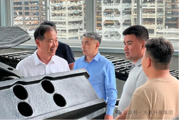 蒙古国中央省省长勒哈格瓦苏仁·图穆尔楚德尔率团到大连升隆洽谈合作